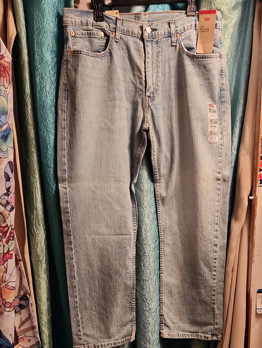 Levi's Light Blue Relaxed Straight Men’s Jeans